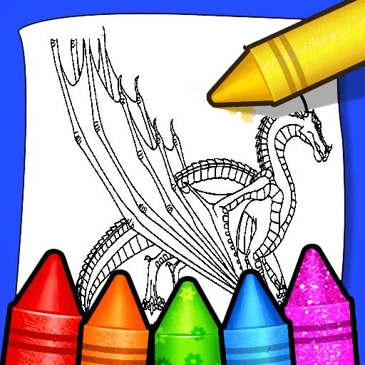 Wings of Fire Coloring Books